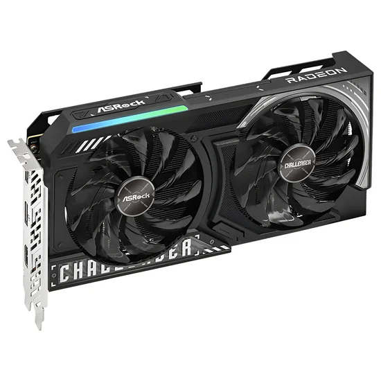 Placa de Vídeo Asrock Radeon RX9060 XT Challenger OC 8GB GDDR6 PCI-Express foto 1