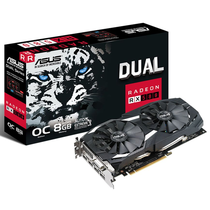 Placa de Vídeo Asus Radeon RX-580 Dual OC 8GB GDDR5 PCI-Express