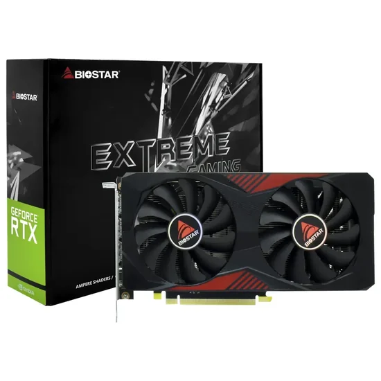 Placa de Vídeo Biostar Extreme GeForce RTX3060 12GB GDDR6 PCI-Express foto principal