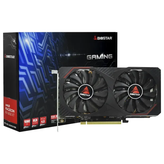 Placa de Vídeo Biostar Radeon RX 6650 XT 8GB GDDR6 PCI-Express