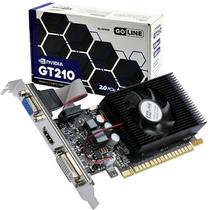 Placa de Vídeo GoLine GeForce GT210 1GB GDDR3 PCI-Express