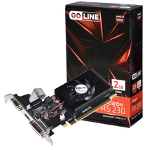 Placa de Vídeo GoLine Radeon R5-230 2GB DDR3 PCI-Express
