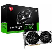 Placa de Vídeo MSI GeForce RTX4070 Ventus 2X OC 12GB GDDR6X PCI-Express foto principal