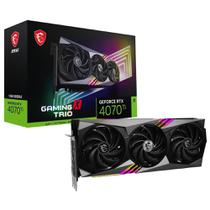 Placa de Vídeo MSI GeForce RTX4070TI Gaming X Trio 12GB GDDR6X PCI-Express