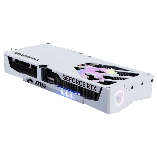 Placa de Video MSI GeForce RTX5070TI Gaming Trio White OC 16GB GDDR7 PCI-Express foto 1