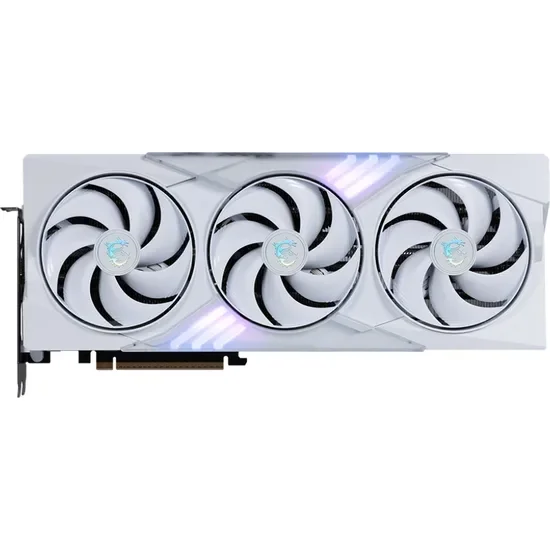 Placa de Video MSI GeForce RTX5080 Gaming Trio OC White 16GB GDDR7 PCI-Express foto 1