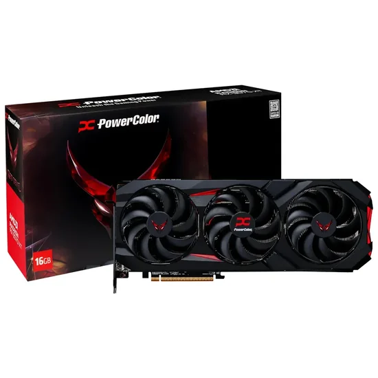 Placa de Vídeo PowerColor Red Devil Radeon RX 9070 XT 16GB GDDR6 PCI-Express foto principal