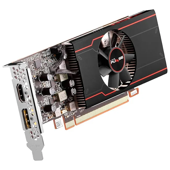 Placa de Video Sapphire Pulse Radeon RX6400 4GB GDDR6 PCI-Express foto 1