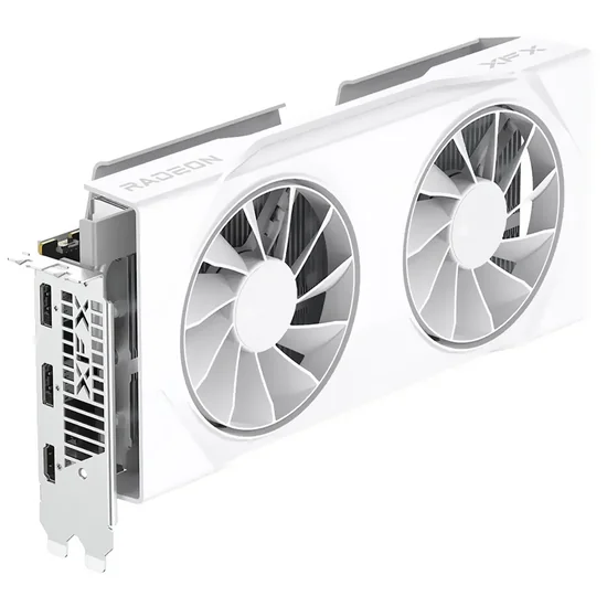 Placa de Video XFX Swift Radeon RX9060 XT OC White 8GB GDDR6 PCI-Express foto 2
