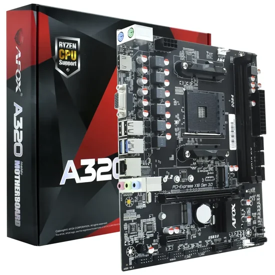 Placa Madre Afox A320D4-MA5-V2 AMD Soquete AM4