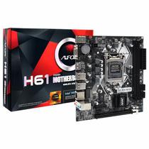 Placa Mãe Afox IH61-MA2 Intel Soquete LGA 1155