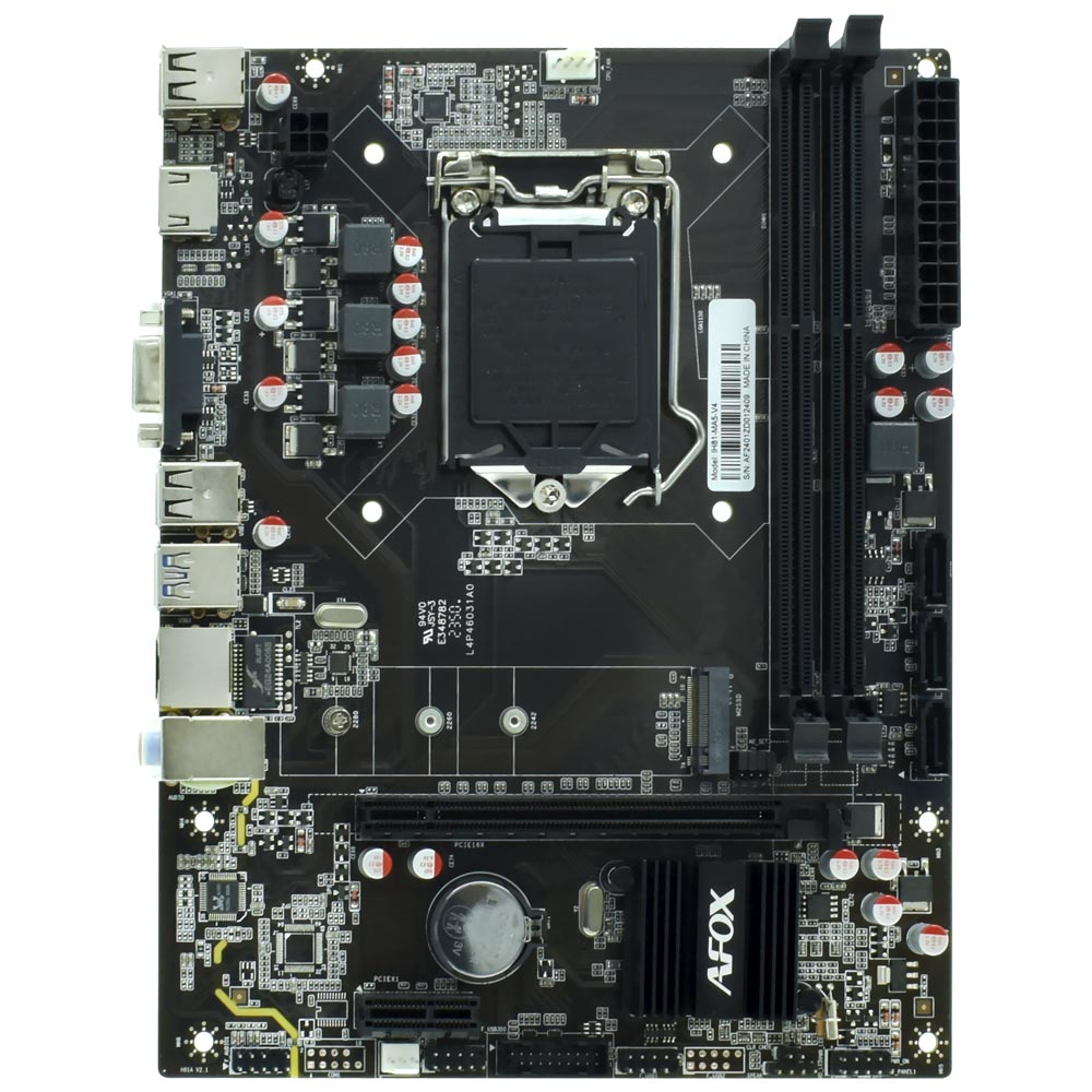 Placa Mãe Afox IH81-MA5-V4 Intel Soquete LGA 1150 foto 2