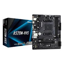 Placa Mãe Asrock A520M-HVS AMD Soquete AM4
