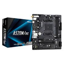 Placa Mãe Asrock A520M/ac AMD Soquete AM4 foto principal