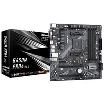 Placa Mãe Asrock B450M Pro4 R2.0 AMD Soquete AM4