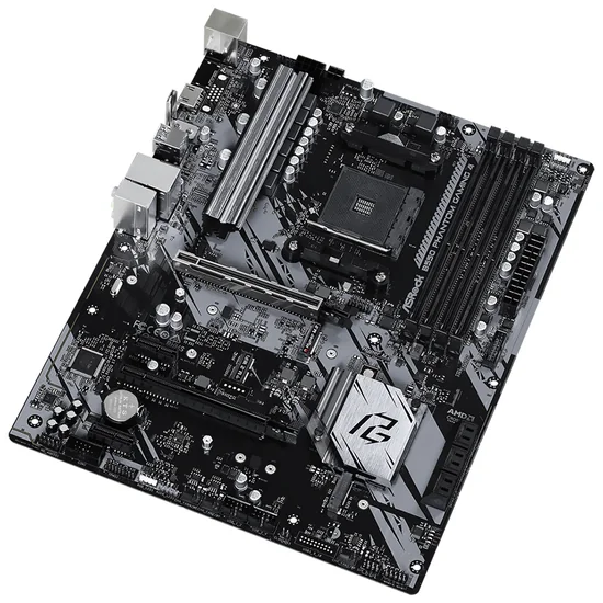 Placa Mãe Asrock B550 Phantom Gaming 4/ac AMD Soquete AM4 foto 1