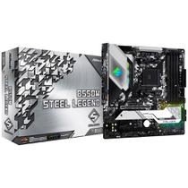 Placa Mãe Asrock B550M Steel Legend AMD Soquete AM4 foto principal