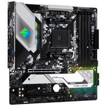 Placa Mãe Asrock B550M Steel Legend AMD Soquete AM4 foto 1