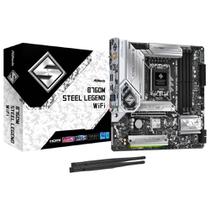 Placa Mãe Asrock B760M Steel Legend Wi-Fi Intel Soquete LGA 1700 foto principal