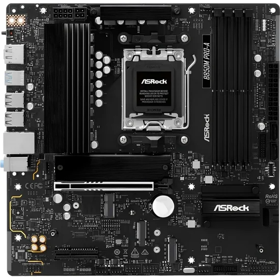 Placa Mãe Asrock B850M Pro-A AMD Soquete AM5 foto 1