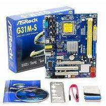 Placa Mãe Asrock G31M-S Intel Soquete LGA 775 foto principal