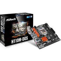 Placa Mãe Asrock H110M-DGS Intel Soquete LGA 1151