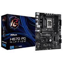 Placa Mãe Asrock H670 PG Riptide Intel Soquete LGA 1700