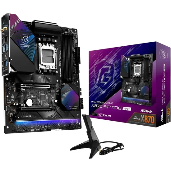 Placa Mãe Asrock X870 Riptide Wi-Fi AMD Soquete AM5 foto principal