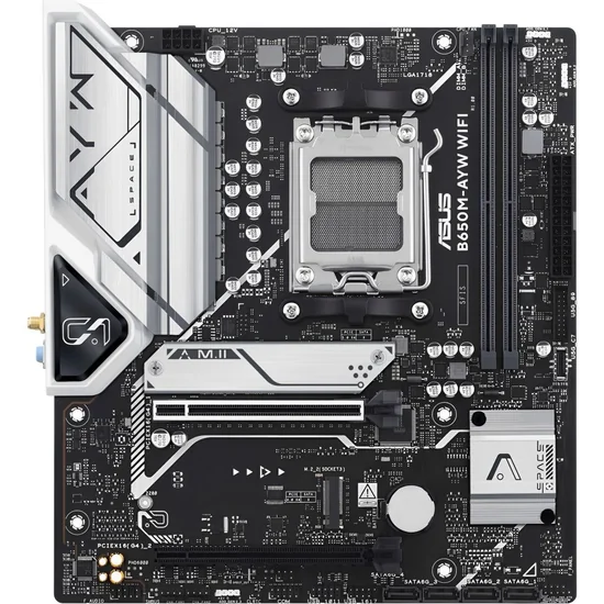Placa Mãe Asus B650M-AYW Wi-Fi AMD Soquete AM5 foto 1