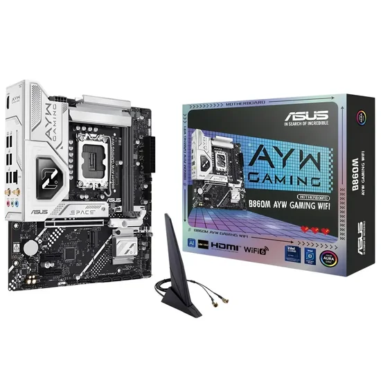 Placa Mãe Asus B860M AYW Gaming Wi-Fi Intel Soquete LGA 1851 foto principal