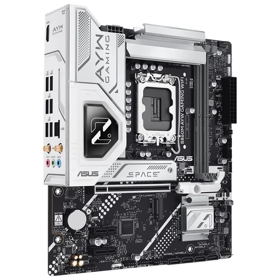 Placa Mãe Asus B860M AYW Gaming Wi-Fi Intel Soquete LGA 1851 foto 1
