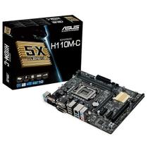 Placa Mãe Asus H110M-C Intel Soquete LGA 1151 foto principal