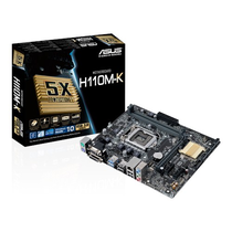 Placa Mãe Asus H110M-K Intel Soquete LGA 1151