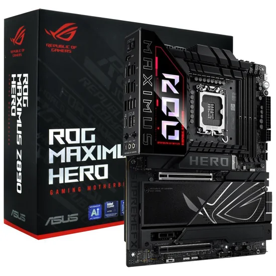 Placa Mãe Asus Rog Maximus Z890 Hero Intel Soquete LGA 1851