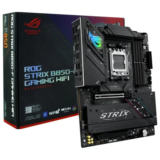 Placa Mãe Asus Rog Strix B850-F Gaming Wi-Fi AMD Soquete AM5 foto principal