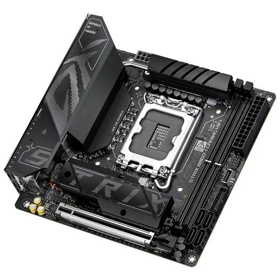 Placa Mãe Asus Rog Strix B860-I Gaming Wi-Fi Intel Soquete LGA 1851 foto 1