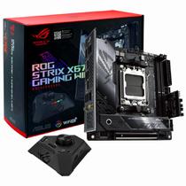 Placa Mãe Asus Rog Strix X670E-I Gaming Wi-Fi AMD Soquete AM5