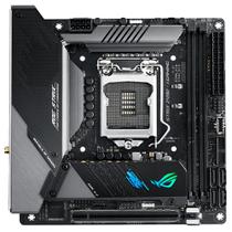 Placa Mãe Asus Rog Strix Z490-I Gaming Intel Soquete LGA 1200 foto 1