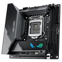 Placa Mãe Asus Rog Strix Z490-I Gaming Intel Soquete LGA 1200 foto 3