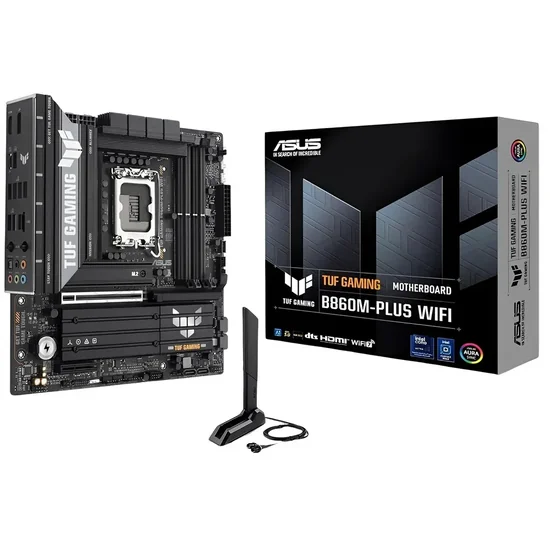 Placa Mãe Asus TUF Gaming B860M-Plus Wi-Fi Intel Soquete LGA 1851 foto principal