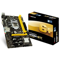 Placa Mãe Biostar H110M-BTC Intel Soquete LGA 1151 foto principal