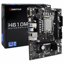 Placa Mãe Biostar H610MX-E Intel Soquete LGA 1700