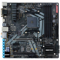 Placa Mãe Biostar Racing B450GT3 AMD Soquete AM4 foto 1