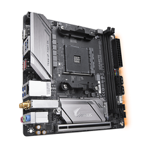 Placa Mãe Gigabyte B450 I Aorus Pro Wi-Fi AMD Soquete AM4 foto 1