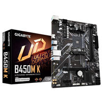 Placa Mãe Gigabyte B450M K AMD Soquete AM4 foto principal