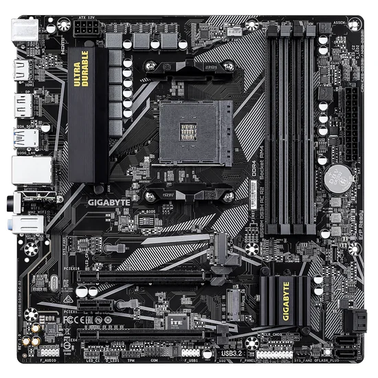 Placa Mãe Gigabyte B550M DS3H AC R2 AMD Soquete AM4 foto 1