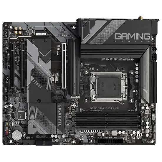 Placa Madre Gigabyte B650 Gaming X AX V2 AMD Soquete AM5 foto 1