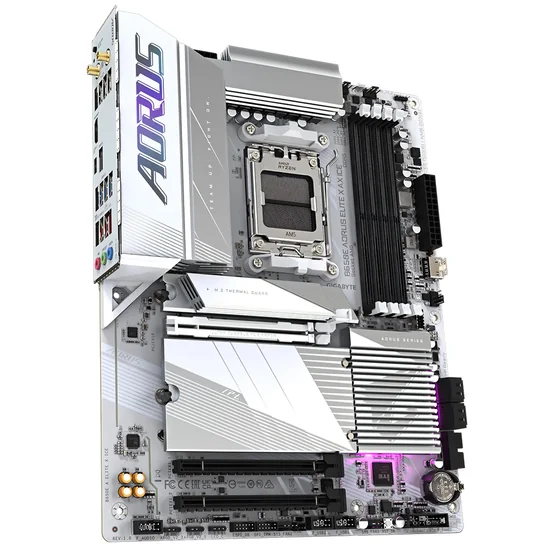 Placa Mãe Gigabyte B650E Aorus Elite X AX Ice AMD Soquete AM5 foto 1