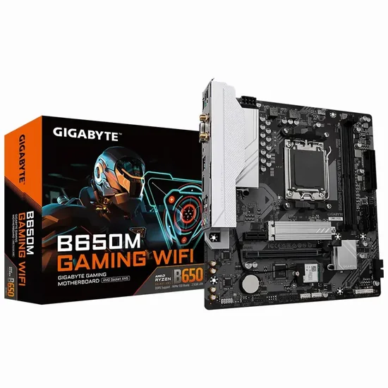 Placa Mãe Gigabyte B650M Gaming Wi-Fi AMD Soquete AM5 foto principal