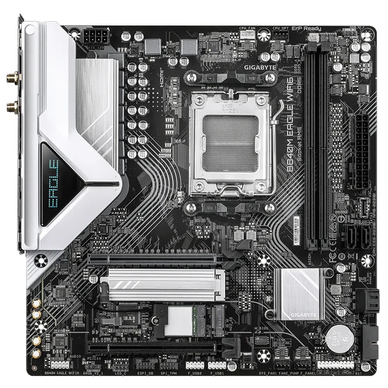 Placa Mãe Gigabyte B840M Eagle Wi-Fi 6 AMD Soquete AM5 foto 1